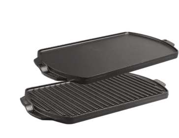 Lodge Seasoned Cast Iron Reversible Grill/Griddle