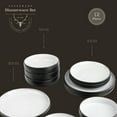 Yellowstone 12-Piece Ceramic Dinnerware Set – Beth Collection Rustic Matte Glaze Dishes, Service For 4