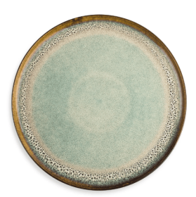 Yellowstone Ceramic Round Dinner Plate, Kayce Collection