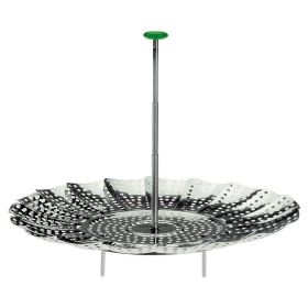 Prep Solutions Stainless Steel, Easy Reach 8 inch Extendable Steamer Basket