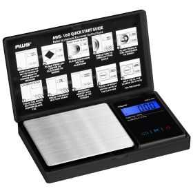 AWS 100g Cal Digital Pocket Scale Series with Cal Weight