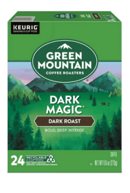 Green Mountain Coffee Roasters, Dark Magic Dark Roast K-Cup Coffee Pods, 24 Count