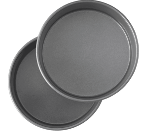 Wilton Bake it Simply Non-Stick Round 6-inch Cake Pan Set, 2-Count