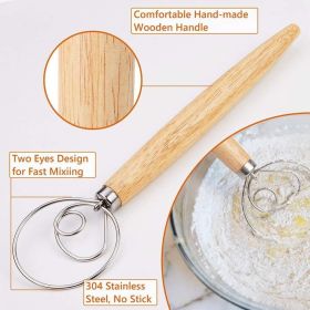 Danish Dough Whisk (with lame)
