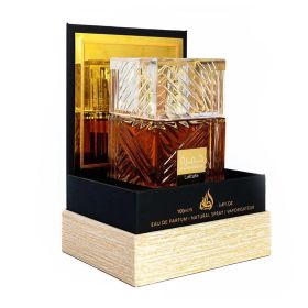 Lattafa Khamrah - Vanilla, Warm Spicy, Amber, Cinnamon - Eau de Parfum Long-Lasting Fragrance for Unisex, 3.40 Ounce / 100 ml