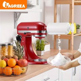 IAGREEA Shaved Ice Machine, Kitchenaid Ice Cream Maker With 8 Ice Molds For Kitchen Auxiliary Mixers