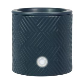 Electric 18-Watt Ceramic Wax Melt Warmer, Navy Blue