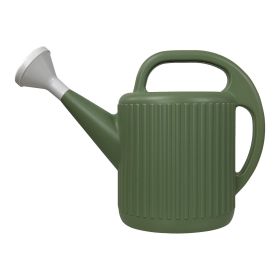 2-Gallon Plastic Watering Can, Green