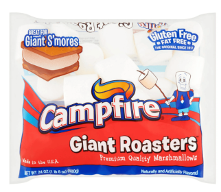 Campfire Giant Roasters Premium Quality Marshmallows, 24 oz