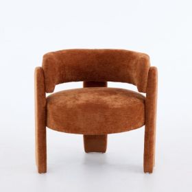 Modern Accent Chair, Contemporary Boucle Fabric Accent Armchair Comfy Upholstered Leisure Single Sofa Chair For Living Room Bedroom Apartment Off (Option: defaulttitle)